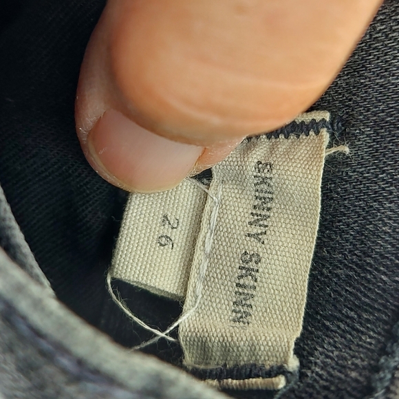 Madewell Skinny Skinny Jeans black - Picture 8 of 8